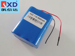 凯信达7.4V6000MAH18650锂电池,锂电池组